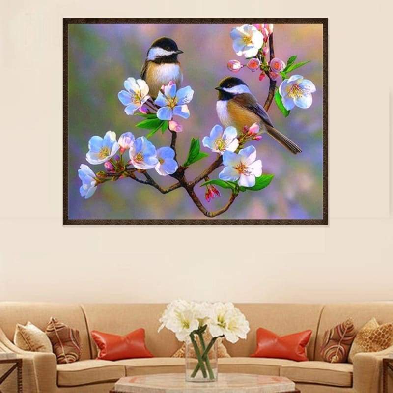5D DIY  New Hot Sale Couple Bird Diamond Painting Cross Stitch Kits VM20444