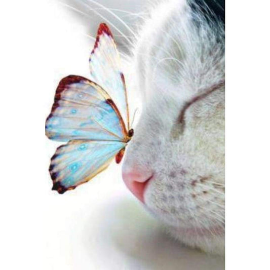 5D Diy Diamond Painting Cat Diamond Embroidery Cross Stitch Set