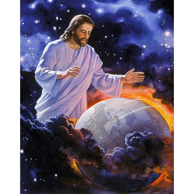 5D DIY Diamond Painting Jesus Embroidery Cross Stitch Rhinestone Art