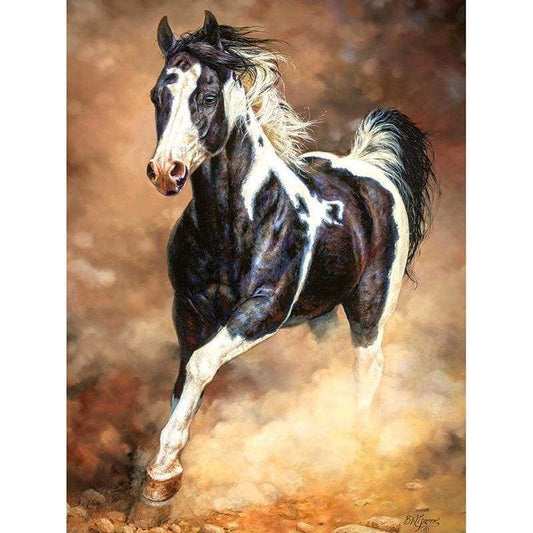 5D DIY Diamond Painting Running Horse Embroidery Diamond Cross Stitch Art