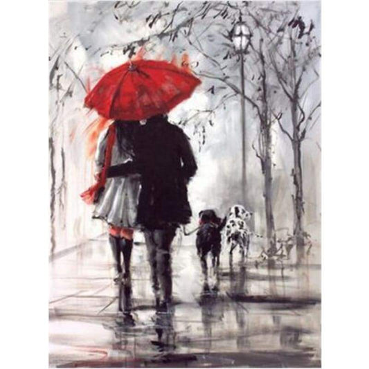 Full Drill - 5D DIY Diamond Painting Umbrella Embroidery Rhinestone Kits - NEEDLEWORK KITS