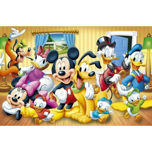 Cartoon Friends Disney- Full Drill Diamond Painting - NEEDLEWORK KITS