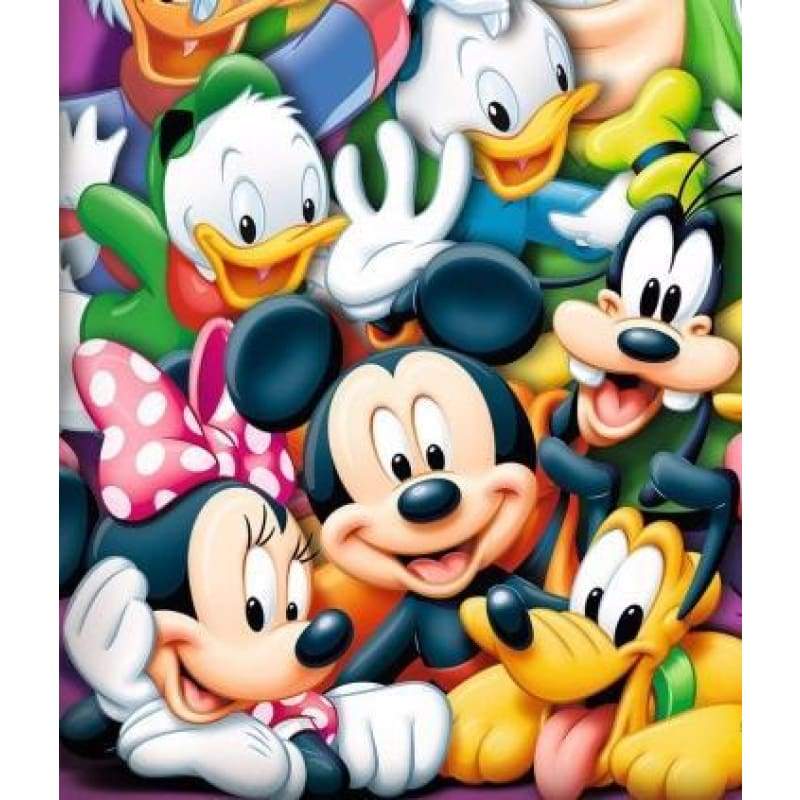 Cartoon Friends Disney - Full Drill Diamond Painting - NEEDLEWORK KITS