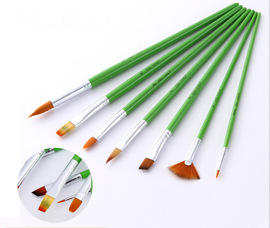 7x High Quality Paint Brushes Diy Paint By Numbers PB9002