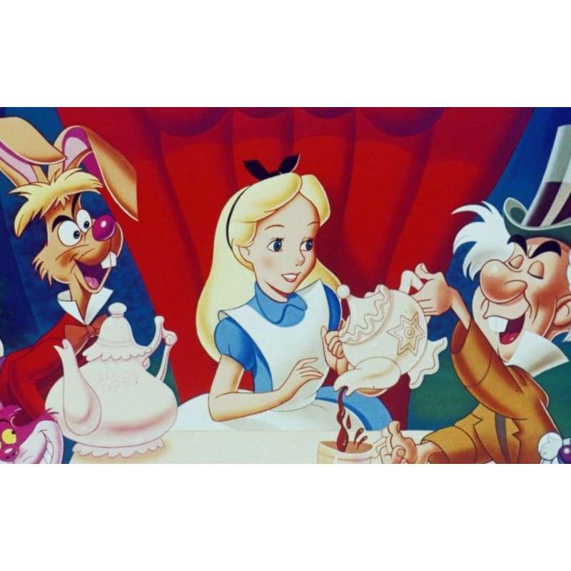 Alice In Wonderland B - Full Drill Diamond Painting - NEEDLEWORK KITS