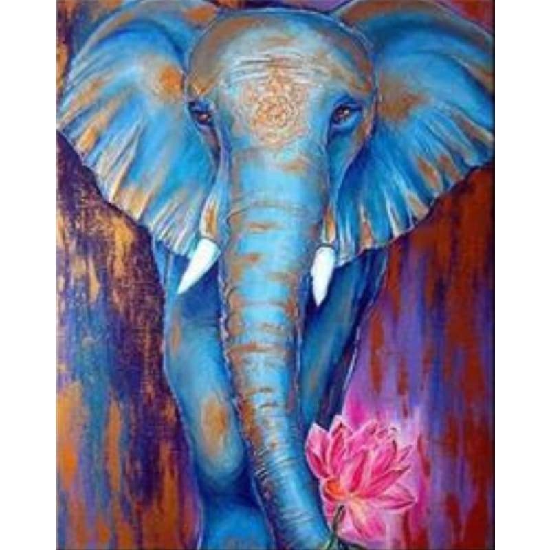 Animal Elephant Diy Paint By Numbers Kits PBN92284 - NEEDLEWORK KITS