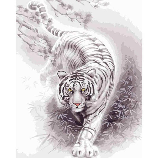 Animal Tiger Diy Paint By Numbers Kits PBN92306 - NEEDLEWORK KITS