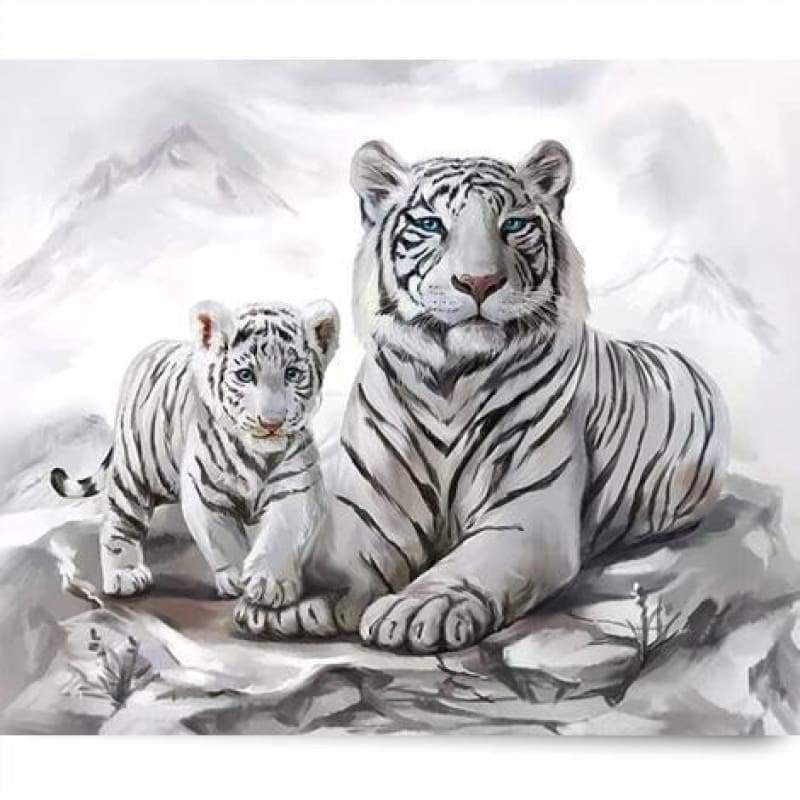 Animal Tiger Paint By Numbers Kits PBN90977 - NEEDLEWORK KITS