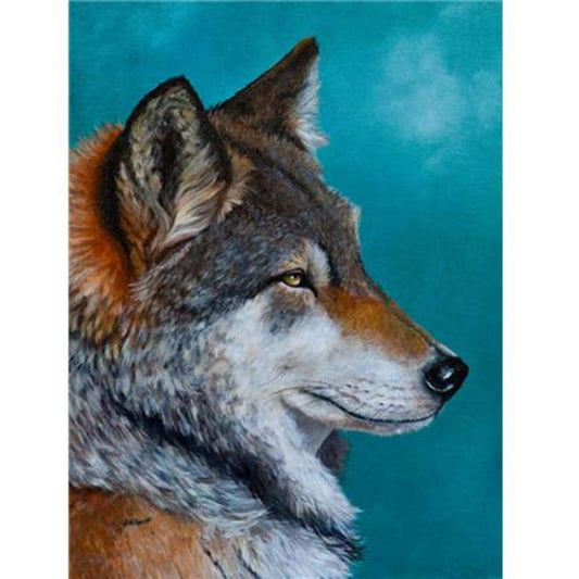 Animal Wolf Diy Paint By Numbers Kits PBN91623 - NEEDLEWORK KITS