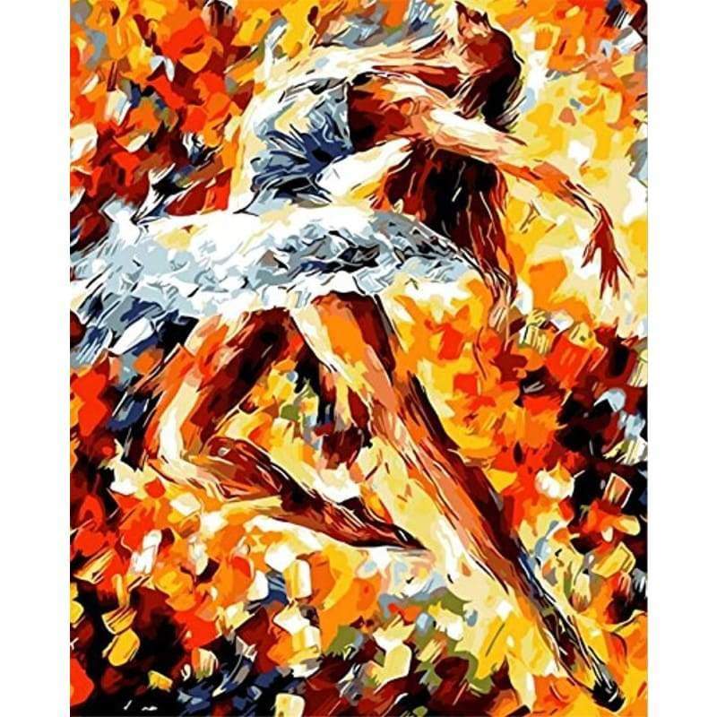 Ballet Dancer Portrait Diy Paint By Numbers Kits VM92784 - NEEDLEWORK KITS