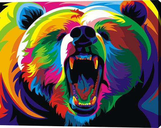 Bear Diy Paint By Numbers Kits WM-005