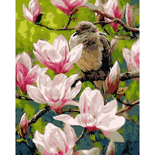 Bird Diy Paint By Numbers Kits WM-1272 - NEEDLEWORK KITS