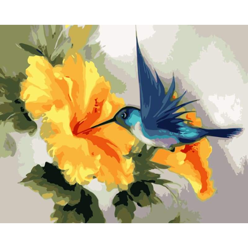Bird Diy Paint By Numbers Kits WM-1348 - NEEDLEWORK KITS