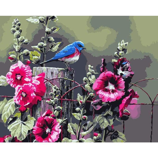 Bird Diy Paint By Numbers Kits WM-263 - NEEDLEWORK KITS