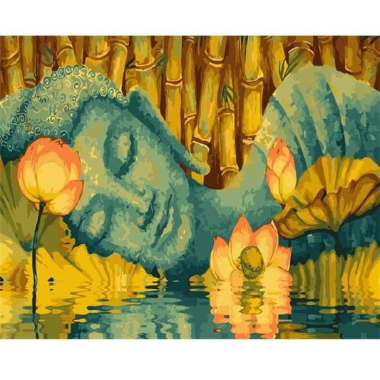 Buddha Diy Paint By Numbers Kits VM95399 - NEEDLEWORK KITS