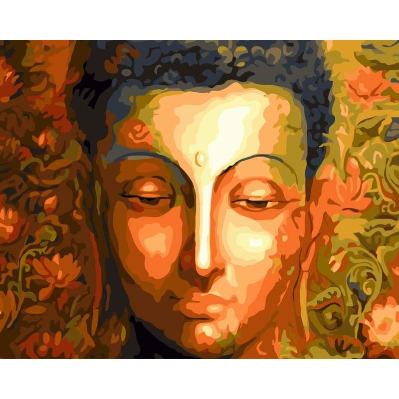 Buddha Diy Paint By Numbers Kits WM-076 ZXQ1954 - NEEDLEWORK KITS
