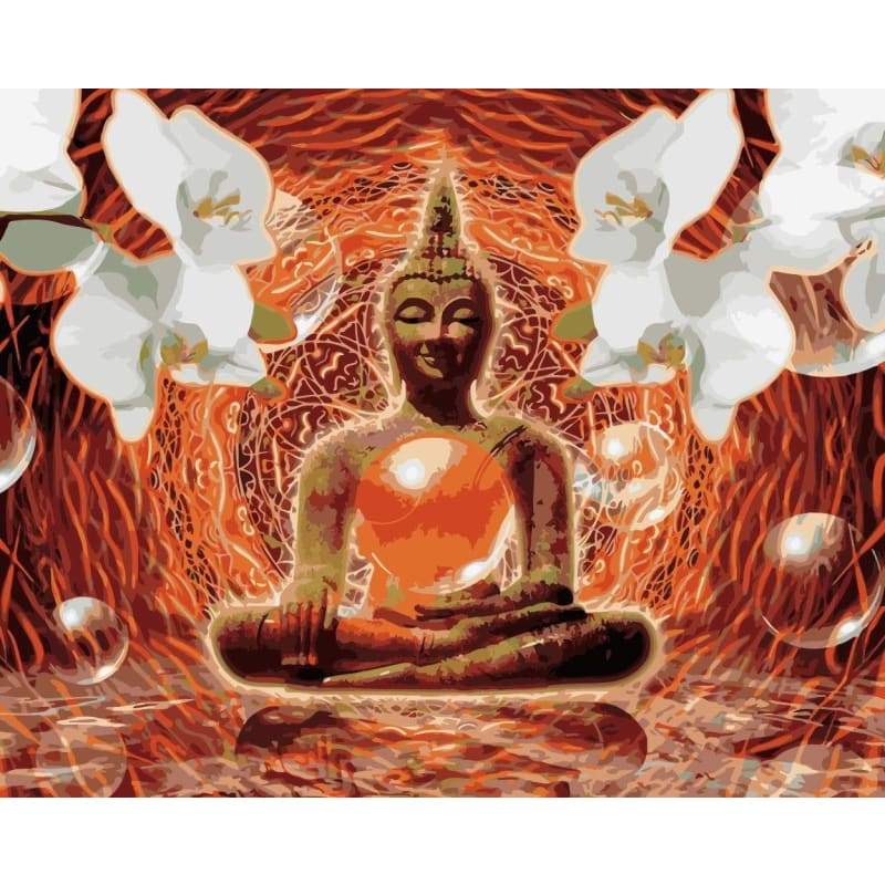 Buddha Diy Paint By Numbers Kits WM-1071 - NEEDLEWORK KITS