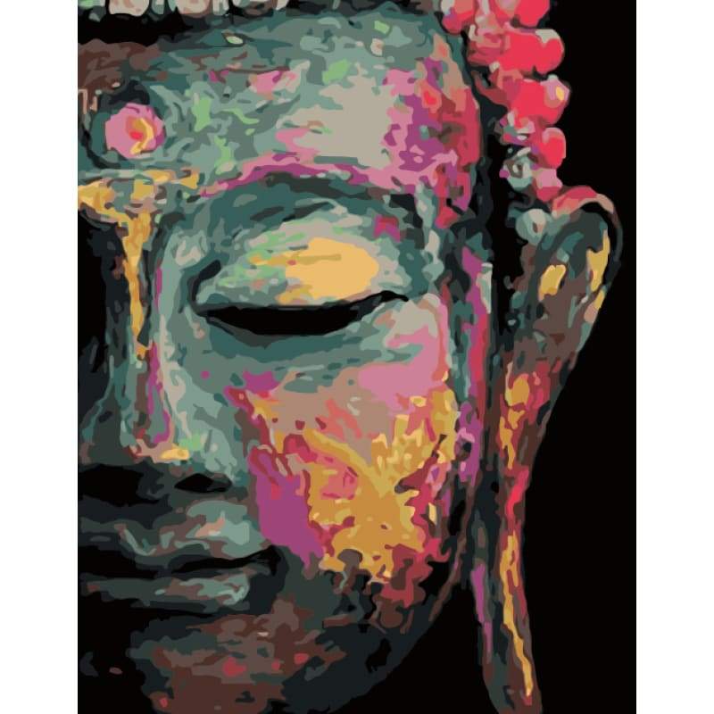 Buddha Diy Paint By Numbers Kits WM-1630 - NEEDLEWORK KITS
