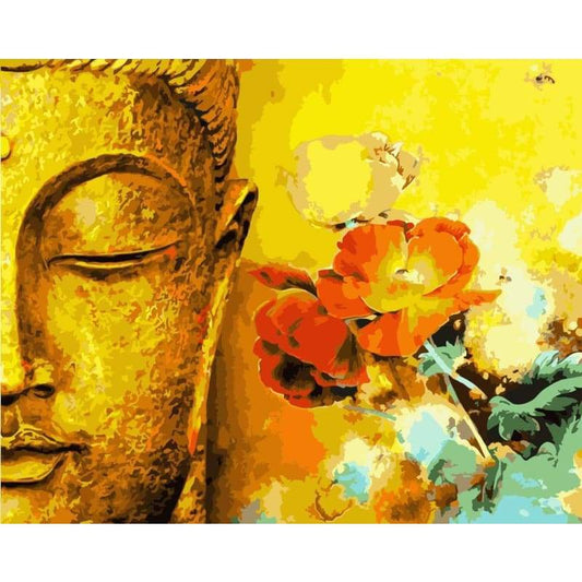 Buddha Diy Paint By Numbers Kits WM-329 - NEEDLEWORK KITS