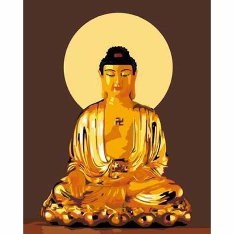 Buddha Diy Paint By Numbers Kits ZXB344 - NEEDLEWORK KITS