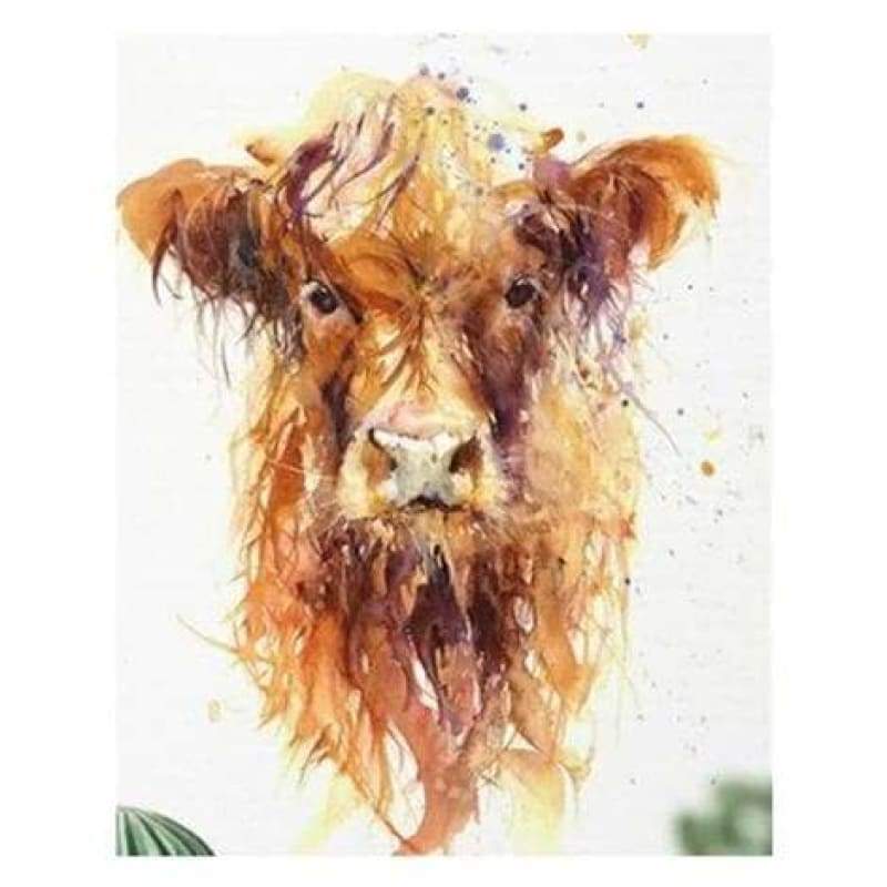 Bull Diy Paint By Numbers Kits VM95990 - NEEDLEWORK KITS