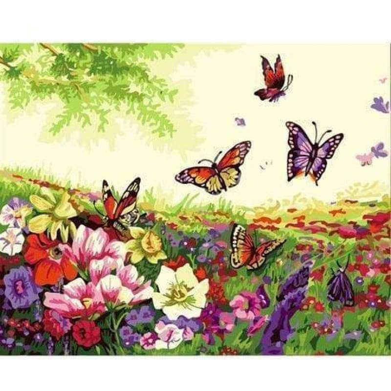 Butterfly Diy Paint By Numbers Kits VM97293 - NEEDLEWORK KITS