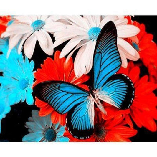 Butterfly Diy Paint By Numbers PBN90394 - NEEDLEWORK KITS