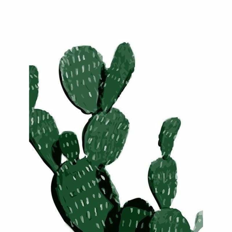 Cactus Diy Paint By Numbers Kits PBN30185 - NEEDLEWORK KITS