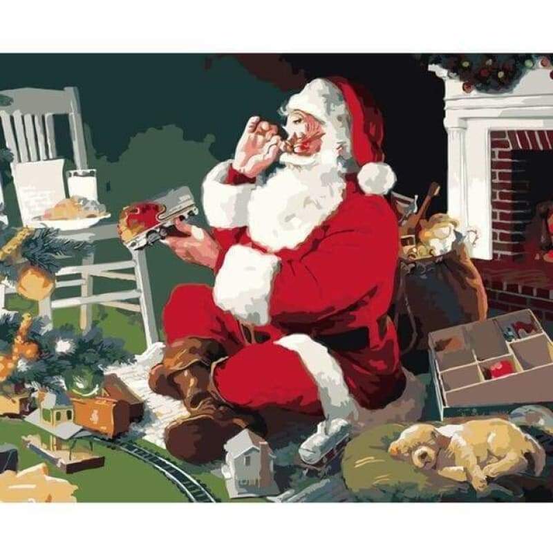Christmas Diy Paint By Numbers Kits PBN94663 - NEEDLEWORK KITS
