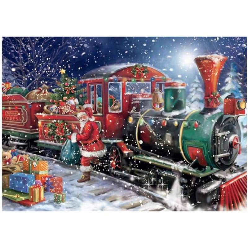 Christmas Diy Paint By Numbers Kits VM94654 - NEEDLEWORK KITS