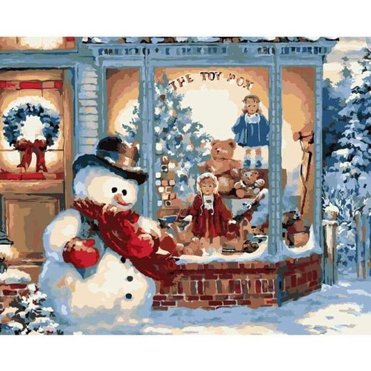Christmas Diy Paint By Numbers Kits VM94660 - NEEDLEWORK KITS
