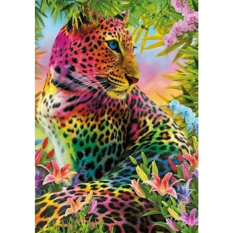 Col Leopard- Full Drill Diamond Painting - Special Order - 