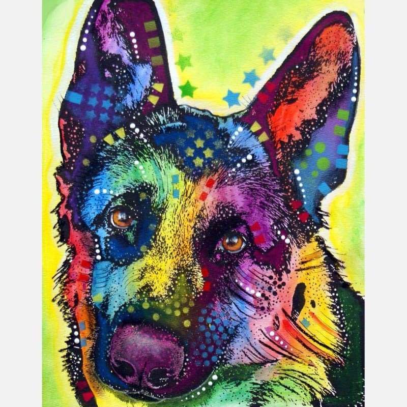 Color Animals Diy Paint By Numbers Kits PBN97963 - NEEDLEWORK KITS