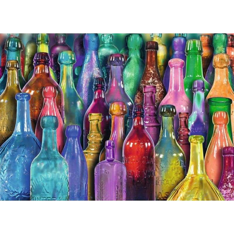 Color Bottle Diy Paint By Numbers Kits VM90147 - NEEDLEWORK KITS