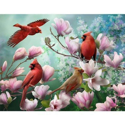Colorful Bird Diy Paint By Numbers Kits VM97909 - NEEDLEWORK KITS