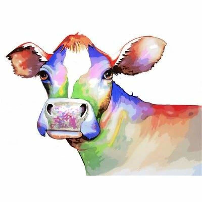 Cow Diy Paint By Numbers Kits VM97297 - NEEDLEWORK KITS