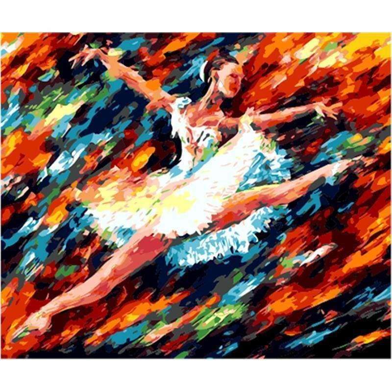 Dancer Diy Paint By Numbers Kits PBN94370 - NEEDLEWORK KITS