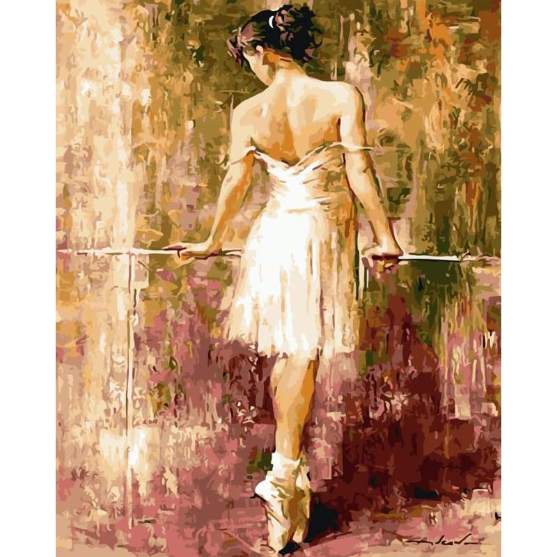 Dancer Diy Paint By Numbers Kits WM-711 - NEEDLEWORK KITS