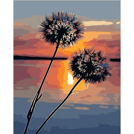 Dandelion Lake Diy Paint By Numbers Kits WM-1363 - NEEDLEWORK KITS