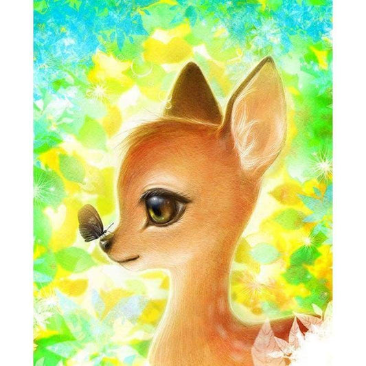 Deer Diy Paint By Numbers Kits PBN94079 - NEEDLEWORK KITS