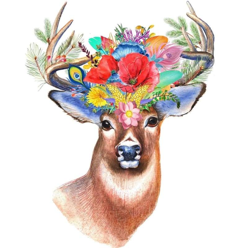 Deer Diy Paint By Numbers Kits VM94307 - NEEDLEWORK KITS
