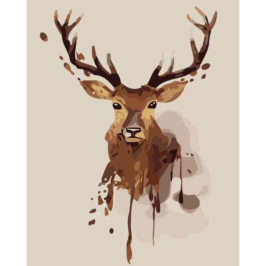 Deer Diy Paint By Numbers Kits YM-4050-243 - NEEDLEWORK KITS