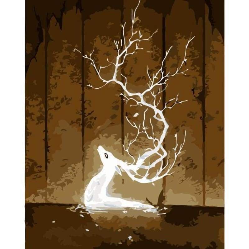 Deer Diy Paint By Numbers Kits YM-4050-290 - NEEDLEWORK KITS