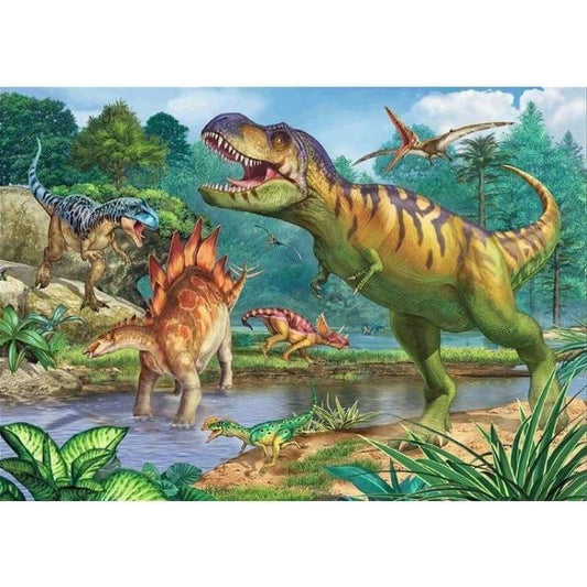 Dinosaurs- Full Drill Diamond Painting - Special Order -
