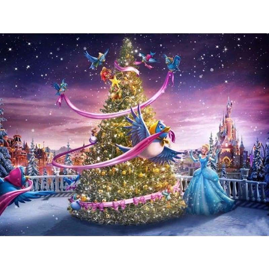 Disney Christmas - Full Drill Diamond Painting - 40x55cm / 