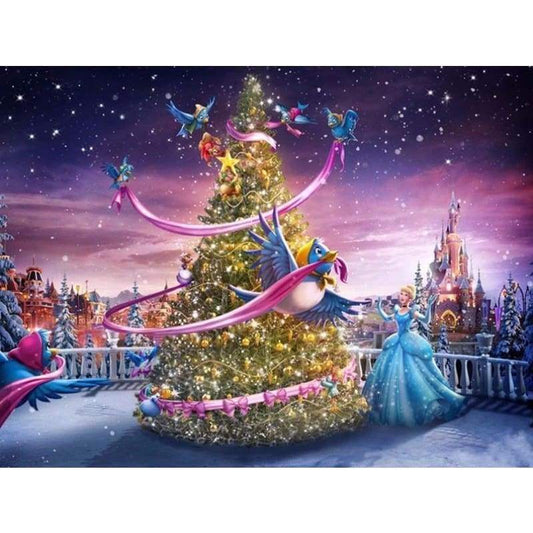 Disney Christmas - Full Drill Diamond Painting - 40x55cm /