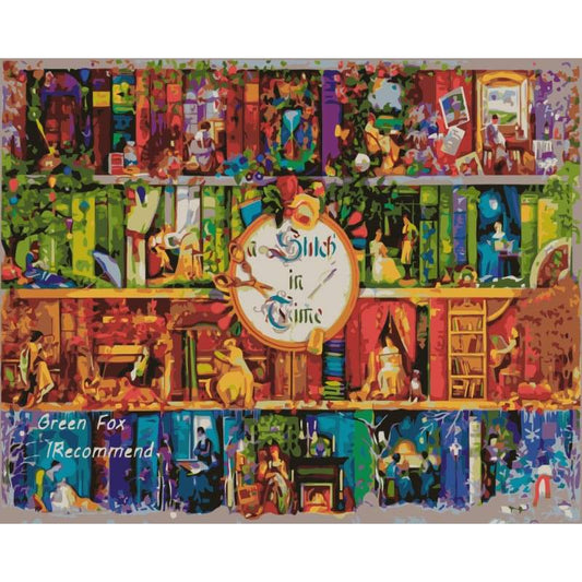 Diy Paint By Numbers Kits WM-1341 - NEEDLEWORK KITS