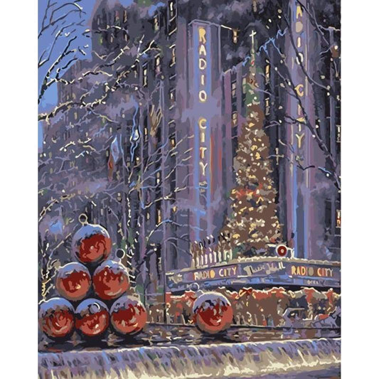 Diy Paint By Numbers Kits WM-1608 - NEEDLEWORK KITS