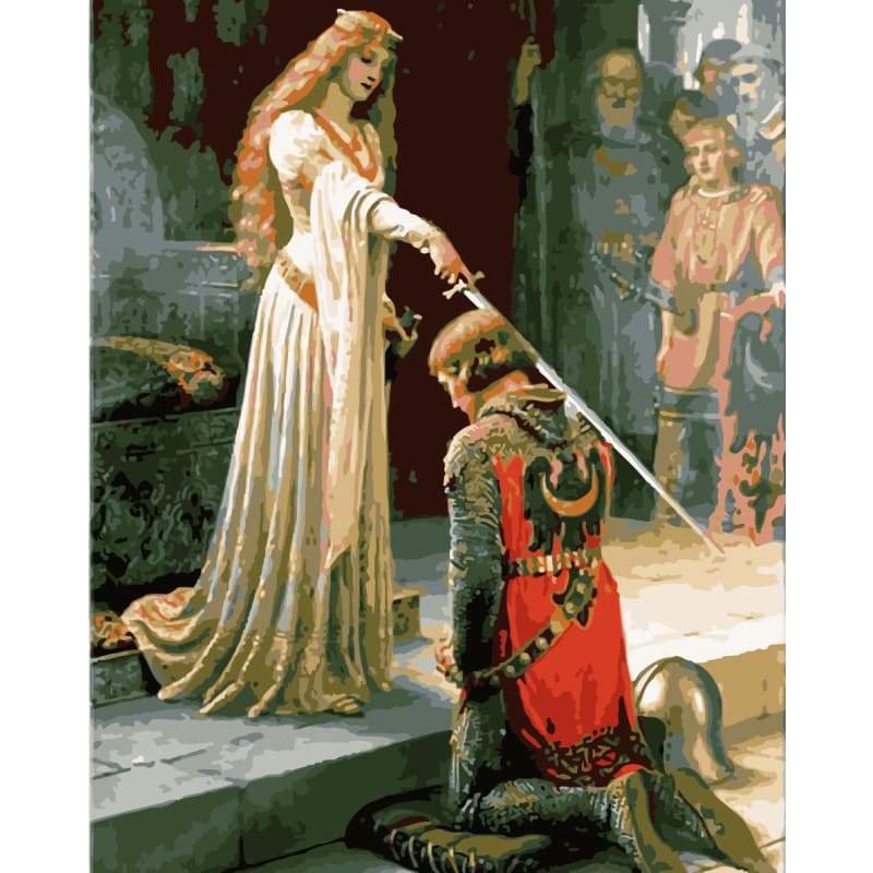 Diy Paint By Numbers Kits WM-726 - NEEDLEWORK KITS