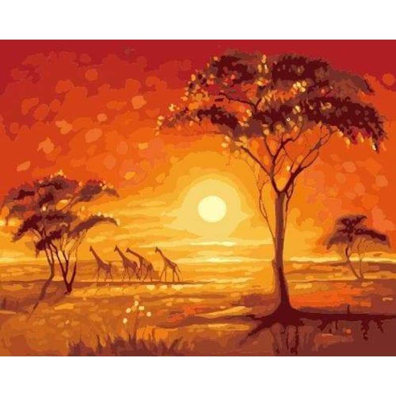 Diy Paint By Numbers Kits ZXB575-22 - NEEDLEWORK KITS